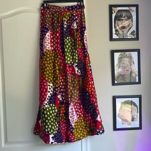 70s vintage maxi skirt